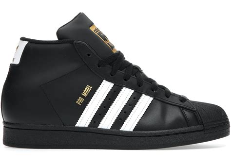 adidas Pro Model Black White Men's 